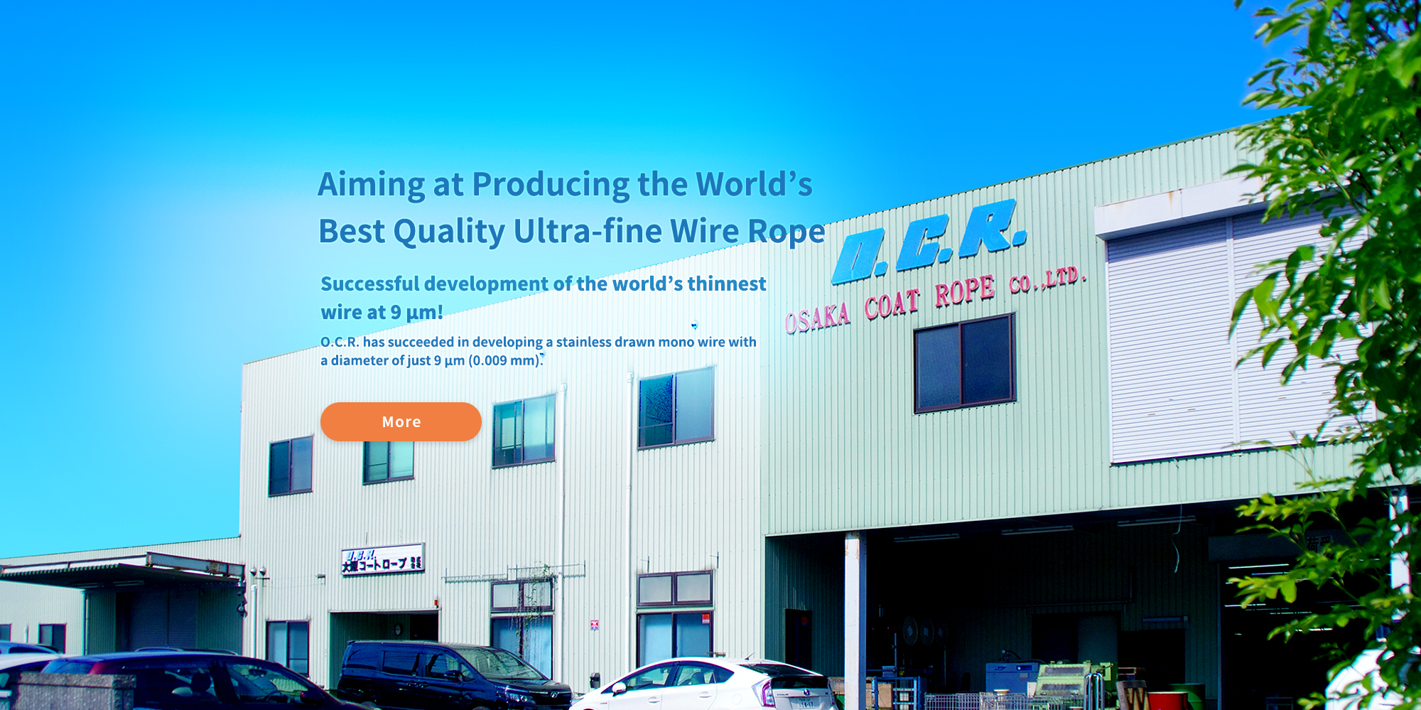 Aiming at Producing the World’s Best Quality Ultra-fine Wire Rope