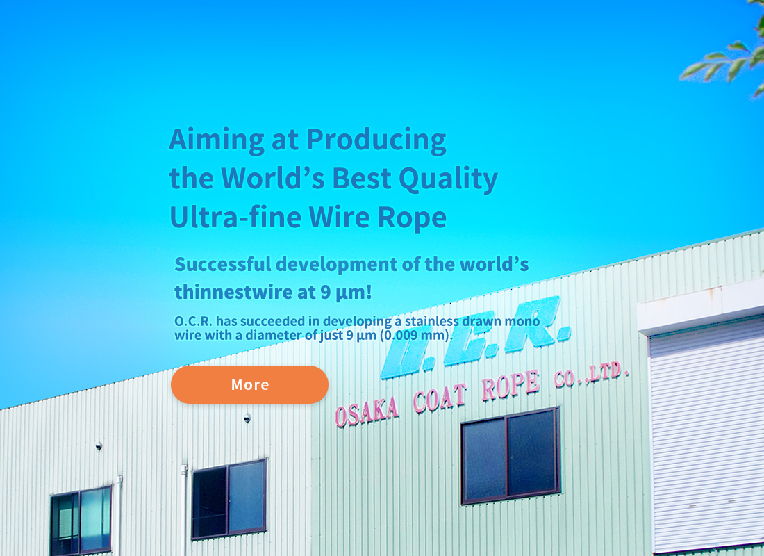 Aiming at Producing the World’s Best Quality Ultra-fine Wire Rope